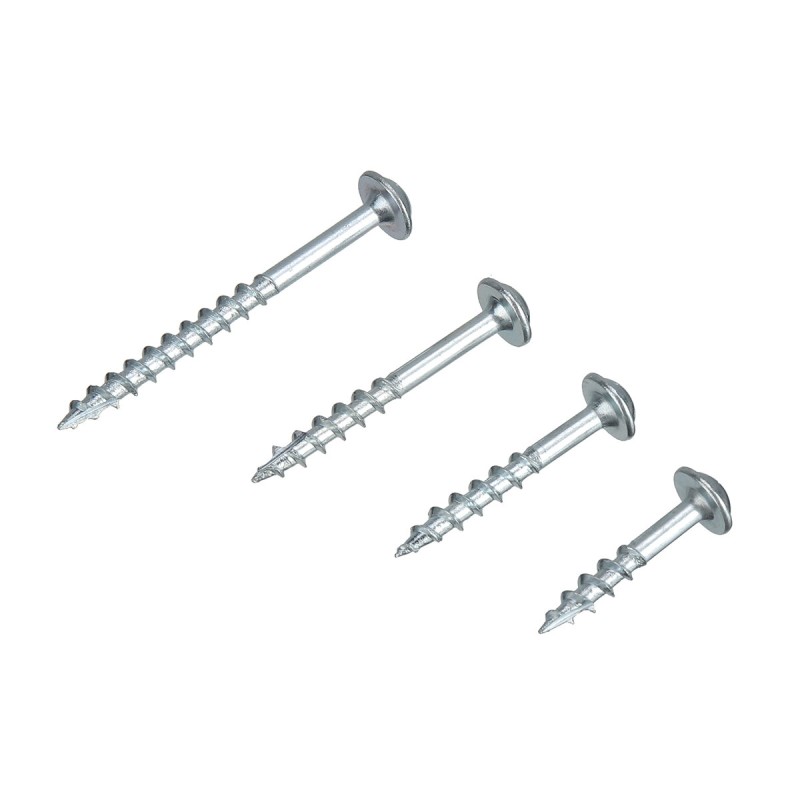 ENJOYWOOD 100pcs Pocket Hole Screw for XK4 Pocket Hole Jig