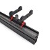 ENJOYWOOD Telescope Miter Gauge Fence Extended Support for Woodworking Miter Gauge Table Saw Router Table