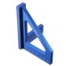 ES-5 Aluminum Alloy Multifunction Woodworking Scribing Ruler 3D Miter Angle Marking T Ruler Square Layout 45/90 Degree Measuring Ruler