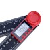 ETOPOO 200mm/300mm 360° LCD Display Carbon Fiber Digital Angle Ruler Inclinometer Electron Goniometer Protractor Angle Finder Meter Measuring Tool