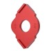 Engraving machine Trimming machine Woodworking fillet R angle template Woodworking semi-fillet quick locator chain