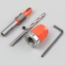 Forstner Bit Set with Edge Banding Punching Pliers Countersink Drill Bit Woodworking Screw Extractor Demolition Wood Drilling