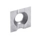 HONGDUI 10PCS Carbide Insert Cutter for Edge Corner Plane