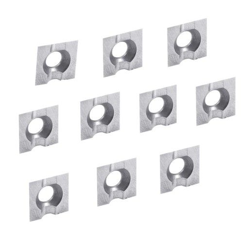 HONGDUI 10PCS Carbide Insert Cutter for Edge Corner Plane