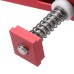 HONGDUI 2 Pcs Red Quick Acting Hold Down Clamp Aluminum Alloy T-Slot T-Track Clamp Set Woodworking Tool for Woodworking Table
