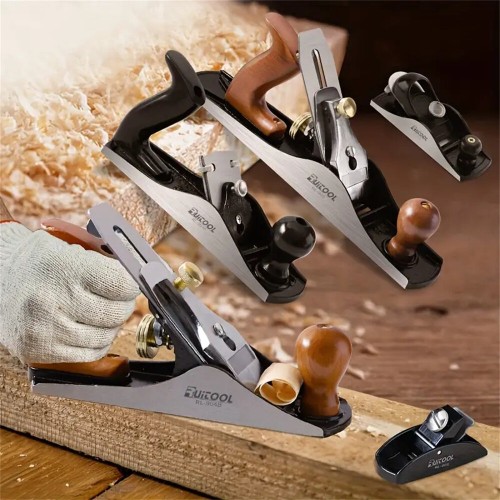 Hand Planer Adjustable Precision Smoothing Wood Plane With Sharp Blade For Surface Edge Corner Plane Trimming And Chamfering Woodworking Tools