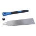 Heavy Duty Double-Sided Hand Saw High Hardness Manganese Steel Blade Efficient Tri-Grinding Teeth Comfortable TPR Handle