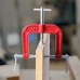 Industrial G Clamp Three Way Clamping Spiral Advance Design Milled Cast Iron High Strength For Machine Processing Furniture Making Marble Glasswork