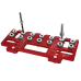 JIGHOLE 5mm 1/4 Inch Aluminum Alloy Cabinet Hardware Jig Pocket Hole Jig Drill Guide Shelf Pin Punch Locator for Straight Holes