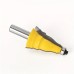 LAVIE 1/2" 12mm Shank Door & Window Casing Router Bit Woodworking Cutter Tenon Cutter Woodworking Tool