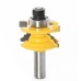 LAVIE 1/2" 12mm Shank Milling Cutters Woodwork Door Round Corner Rail & Stile Tenon Router Bits For Wood Woodworking Tools