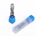 LAVIE 1/4" Shank Woodworking Solid Carbide CNC Router Bit  Spiral Compression Top Bearing Flush Router Bit Ideal for Carving Trimming Milling