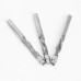LAVIE 6mm 6.35mm Shank Solid Carbide Bearing Guided Two Flute Flush Trim Router Bits Woodworking Milling Cutters Z06AT3A