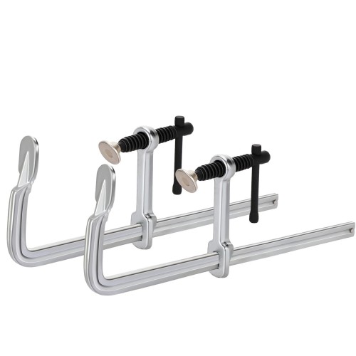 Light-Duty Drop Forged Steel Bar Clamps F Clamps 160x60mm/300x60mm for Welding Woodworking Metalworking DIY Crafts
