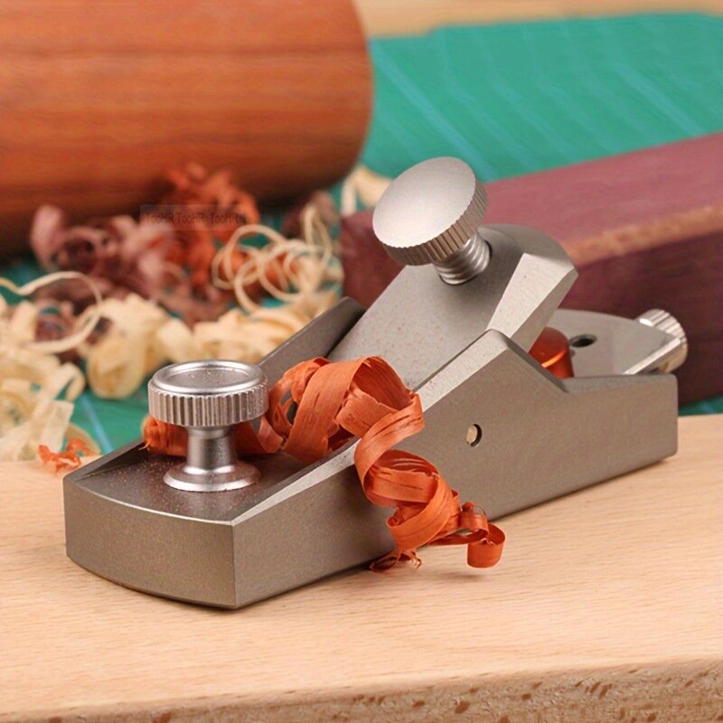 Mini Hand Planer European Flat Plane Design Perfect for Bottom Edge Wood Trimming Ideal Crafting Tool for DIY Carpenters and Woodworkers