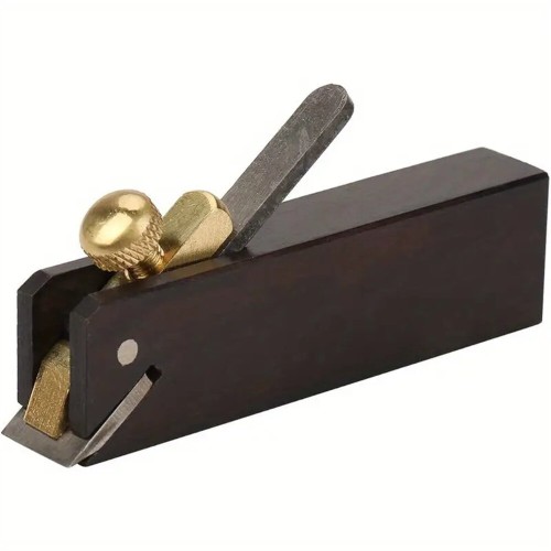 Mini Wood Planer Ebony Woodworking Hand Plane Mini DIY Cable Line Woodworking Plane Carpenter Wood Cutting Tool