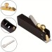 Mini Wood Planer Ebony Woodworking Hand Plane Mini DIY Cable Line Woodworking Plane Carpenter Wood Cutting Tool