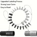 Nut & Bolt Thread Checker Inch & Metric 26 Male/Female Gauges Stainless Steel 14 Inch & 12 Metric Thread Checker