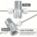 Nut & Bolt Thread Checker Inch & Metric 26 Male/Female Gauges Stainless Steel 14 Inch & 12 Metric Thread Checker