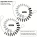 Nut & Bolt Thread Checker Inch & Metric 26 Male/Female Gauges Stainless Steel 14 Inch & 12 Metric Thread Checker