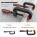 Platic Heavy Duty C-shaped Clip G-shaped Clamp with Quick Button Movable Chuck for Woodworking Nylon Fixing Clamp High Strength Carpentry Clamps Hand Tools