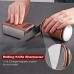 Professional Rolling Knife Sharpener Grinder with 15 & 20 Degrees Adjustable Angles Industrial Diamond and Ceramic Discs Durable for Effective Kitchen Knife Sharpening