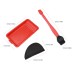 Silicone Glue Applicator Kit Glue Brush Glue Tray Glue Spreader Woodworking Glue Spreader Applicator Set