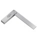 Square 90-degree square L-shaped ruler With ground seat hardened steel angle ruler 63x10 80x50 100x60 125x80mm