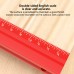 V Shape Marking Ruler Double-Sided Aluminum Alloy CNC Precision Measurement Tool Ideal for Square and Right Angle Checks