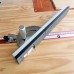 Wnew 450mm Miter Gauge Fence with Tenon Block and A Repetitive Cut Flip Stop For Wood Workbench Router Table Saw Table