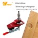 Wnew Aluminum Alloy 35mm Hinge Jig Drilling Guide for Hinge Woodworking Cabinet Door Installation