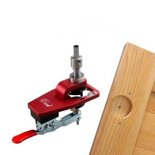 Wnew Aluminum Alloy 35mm Hinge Jig Drilling Guide for Hinge Woodworking Cabinet Door Installation