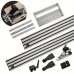 Wnew Track Saw Quickcut Guide Rail with 90 Degree and 45 Degree Cutting Angle 1.4m and 2.8m Long Rail Universal for 6.5-10 Inch Electric Track Saws