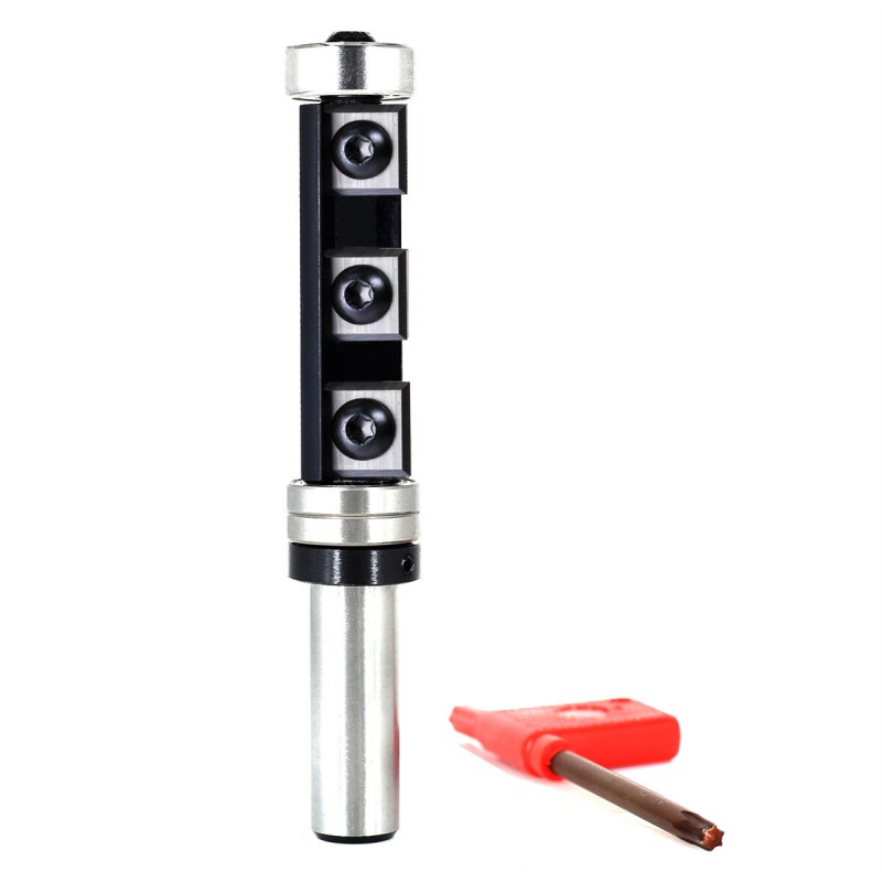 Woodworking Milling Cutter Router Bit Shank Size 1/2 inch 12mm Interchangeable Blades Easy Installation Perfect for Precision Cutting Durable Tool for Woodworking Projects