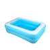 110/128/155cm Inflatable Swimming Pool Camping Garden Family Kids Paddling Pool