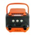 16PSI Intelligent Double Stage Air Pump with 6PCS Nozzles LCD Display 6000mAh Electric Pump Support Inflation and Deflation