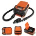 16PSI Intelligent Double Stage Air Pump with 6PCS Nozzles LCD Display 6000mAh Electric Pump Support Inflation and Deflation