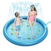 170CM*10CM/68"*3.93'' Inflatable Swimming Pool Summer Splash Sprinkle Sprinkler Playmat Outdoor Water Play Mat Toy for Kids Children Toddlers