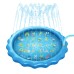 170CM*10CM/68"*3.93'' Inflatable Swimming Pool Summer Splash Sprinkle Sprinkler Playmat Outdoor Water Play Mat Toy for Kids Children Toddlers