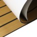 240x60x0.5cm EVA Boat Flooring Pad Faux Teak Decking Sheet Non-Slip Self-Adhesive Kayaks Mat Outdoor Boating