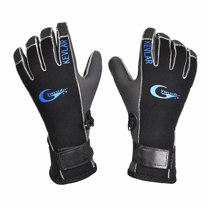 3mm Neoprene Diving Gloves Non-slip Spearfishing Gloves Surfing Warmth Winter Swim Underwater Hunting Snorkeling Gloves