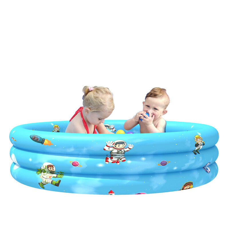 90/110cm Children Inflatable Bathtub Summer Swimming Water Play Mat Swimming Pool