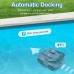 Automatic Robotic Pool Cleaner IPX8 Cordless Robotic Pool Vacuum for In Ground Flat Pools 5200mAh Battery for Max 100㎡ Cleaning Area