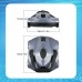 Automatic Robotic Pool Cleaner IPX8 Cordless Robotic Pool Vacuum for In Ground Flat Pools 5200mAh Battery for Max 100㎡ Cleaning Area