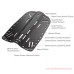 DIDEEP Diving Equipment Scuba Diving Backplate with Holes Diver BCD Mental Backplat Harness Back Plate