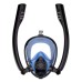 Double Tube Waterproof Anti-fog Goggles 180° Panoramic Full Face Swimming Goggles Fully Dry Snorkel Goggles for Diving