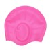 Flexible Silicone Gel Ear Bathing Swimming Cap Men Women Long Hair Sports Waterproof Swim Pool Cap Swimming Hat Cover for Adult