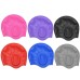 Flexible Silicone Gel Ear Bathing Swimming Cap Men Women Long Hair Sports Waterproof Swim Pool Cap Swimming Hat Cover for Adult