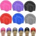 Flexible Silicone Gel Ear Bathing Swimming Cap Men Women Long Hair Sports Waterproof Swim Pool Cap Swimming Hat Cover for Adult