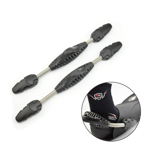 KEEP DIVING Stainless Steel Spring Shoelaces Rubber Flippers Shoelace Diving Equipment-M/L